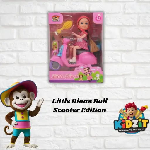 Little Diana Doll-Scooter Edition