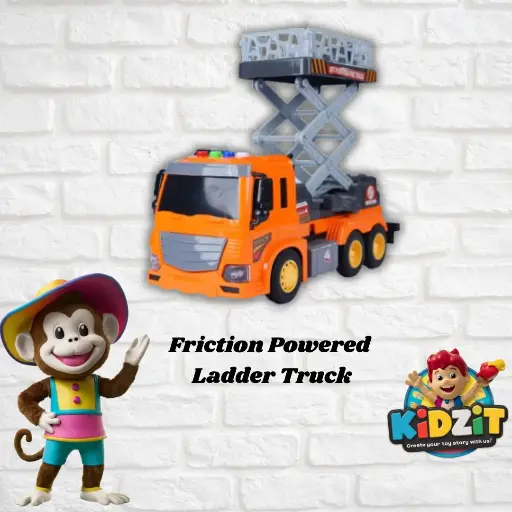 Friction Powered Ladder Truck