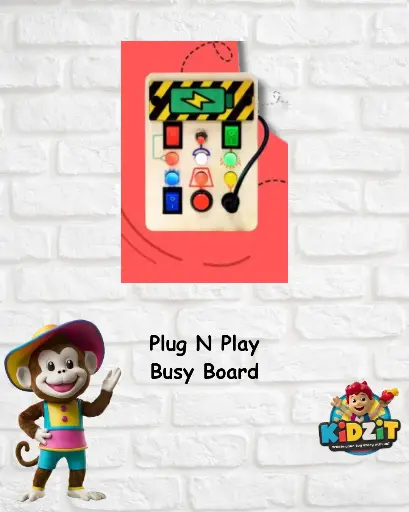 Plug N Play Montessori Busy Board