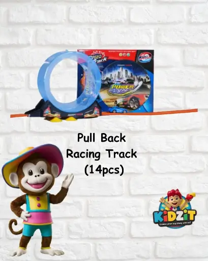 Pull Back Racing Track (14 pcs)